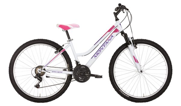 BICI MONTANA 26 ESCAPE 21 VELOCITA' LADY COLORE BIANCO