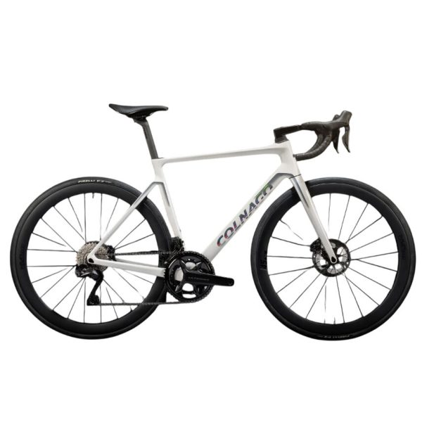 BICI DA CORSA COLNAGO V4 SHIMANO 105 DI2 12 VELOCITA' RUOTE VISION 45 DB MANUBRIO IN CARBONIO