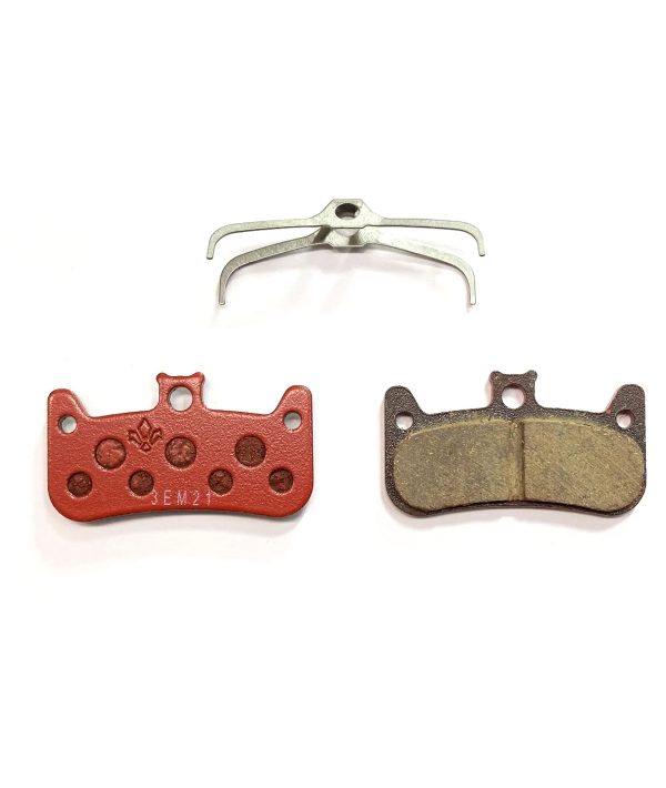 Set pastiglie organiche long life Formula per freni Cura 4