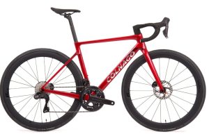 BICI DA CORSA COLNAGO V4 SHIMANO 105 DI2 12 VELOCITA' RUOTE VISION 45 DB MANUBRIO IN CARBONIO