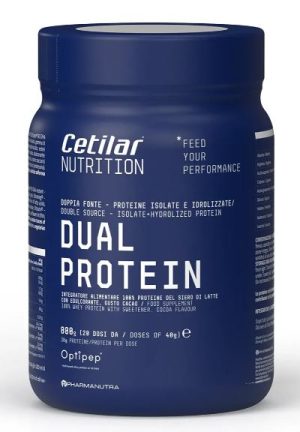 Dual Protein barattolo da 800 grammi gusto cacao