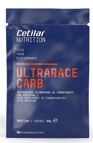 ULTRARACE CARB Carboidrati in polvere a rilascio controllato di energia con l&rsquo;aggiunta di caffeina. Gusto lemon.