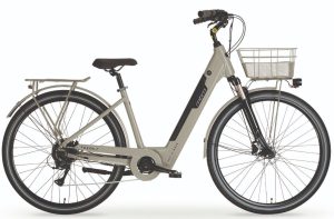 BICI ELETTRICA THEMIS LADY 28 7 VELOCITA' COLORE LIGHT GREY