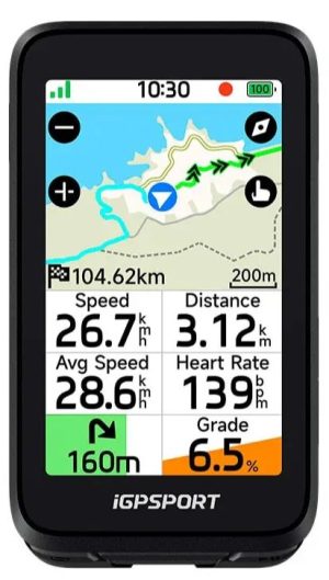 Ciclocomputer GPS BINAVI AIR con Schermo 3" Touchscreen a Colori